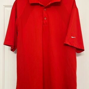 Nike Golf Dri-Fit 2 button polo shirt men’s size large